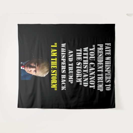 DAS SCHEITERN VON WHISPERS AN PRÄSIDENT TRUMP WANDTEPPICH (Vorderseite (Horizontal))