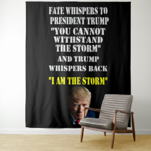 DAS SCHEITERN VON WHISPERS AN PRÄSIDENT TRUMP WANDTEPPICH