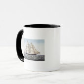 Das Scherer-Schiff "Fliegen-Wolke " Tasse (Vorderseite Links)