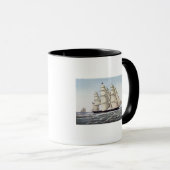 Das Scherer-Schiff "Fliegen-Wolke " Tasse (VorderseiteRechts)