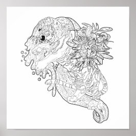 Das Schicksal auf der Tiger-Seite Poster