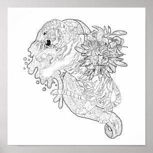 Das Schicksal auf der Tiger-Seite Poster