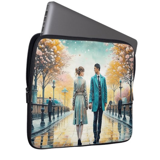 Das Schicksal brachte uns zusammen Laptopschutzhülle (Vorne Rechts)