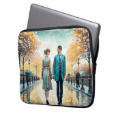 Das Schicksal brachte uns zusammen Laptopschutzhülle (Vorderseite Links)
