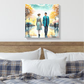Das Schicksal brachte uns zusammen Leinwanddruck (Insitu (Schlafzimmer))