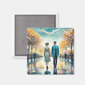 Das Schicksal brachte uns zusammen Magnet (Vorderseite/Rückseite)