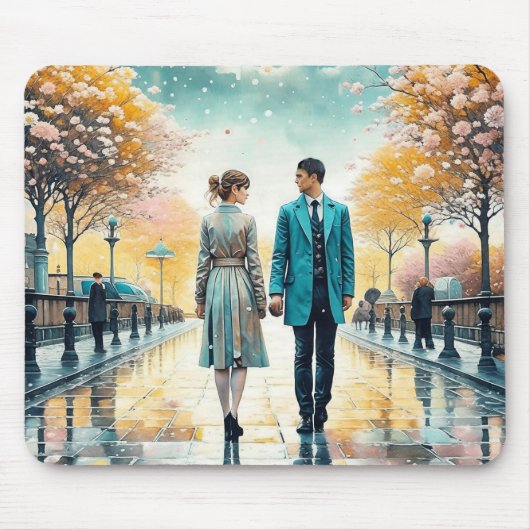 Das Schicksal brachte uns zusammen Mousepad (Vorne)