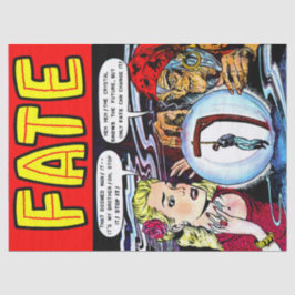 Das Schicksal der Hexen-Glücksgeschenk-Comicen ent Seidenpapier