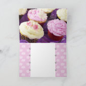 Das Schicksal der Tochter Prinzessin Cupcake Pink Karte (Innenseite)