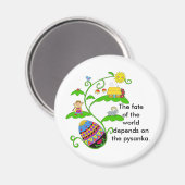 Das Schicksal der Welt Magnet (Vorderseite/Rückseite)