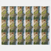 Das Schicksal des benutzerdefinierten Llama-Tieres Fleecedecke (Vorderseite (Horizontal))