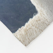 Das Schicksal des benutzerdefinierten Llama-Tieres Fleecedecke (Ecke)