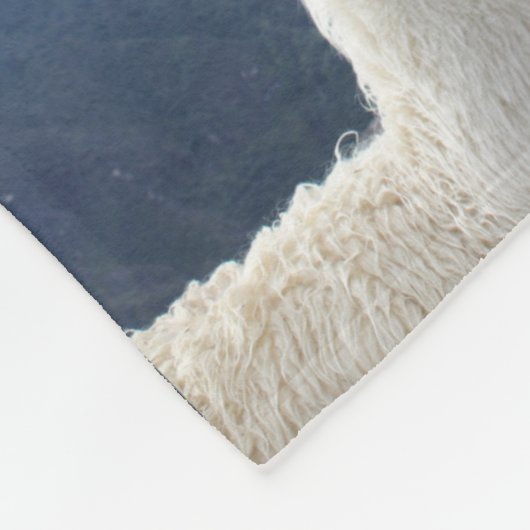 Das Schicksal des benutzerdefinierten Llama-Tieres Fleecedecke (Ecke)