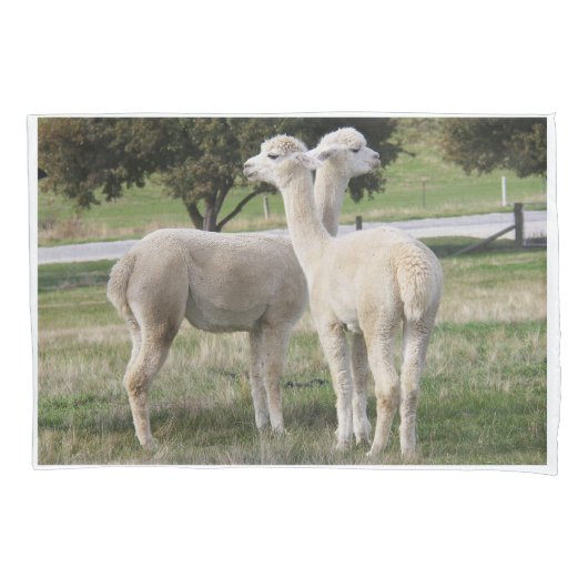 Das Schicksal des benutzerdefinierten Llama-Tieres Kissenbezug (Vorderseite-Links)