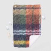 Das Schicksal des karierten Golfing Fall Pattern Golfhandtuch (Insitu)