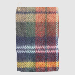 Das Schicksal des karierten Golfing Fall Pattern Golfhandtuch