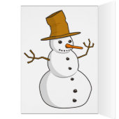 Das Schicksal des Schneemanns Winterschnee (Innen (Links))