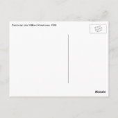 Das Schicksal des Wasserhauses Postkarte (Rückseite)