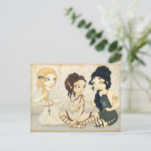 Das Schicksal - die griechische Mythologie nach de Postkarte (Stehend Vorderseite)