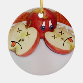 Das Schicksal eines Juicy Apple Keramik Ornament