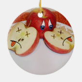 Das Schicksal eines Juicy Apple Keramik Ornament (Hinten)