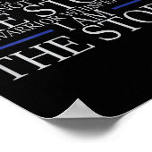 Das Schicksal flüstert dem Krieger, den man nicht  Poster (Ecke)