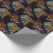 Das Schicksal in den Sternen-Tigermustern Geschenkpapier (Ecke)