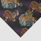 Das Schicksal in den Sternen-Tigerpatter Seidenpapier (Detail)