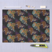 Das Schicksal in den Sternen-Tigerpatter Seidenpapier (Handwerk)