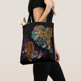 Das Schicksal in der Tiger-Tasche Tasche