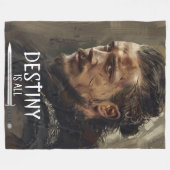 Das Schicksal ist ganz in Bamburgh Fleecedecke (Vorderseite (Horizontal))