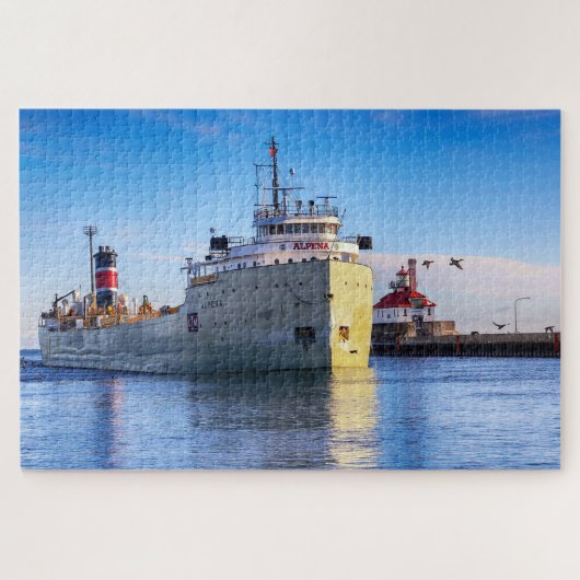 Das Schiff Alpena Duluth Minnesota Puzzle (Horizontal)