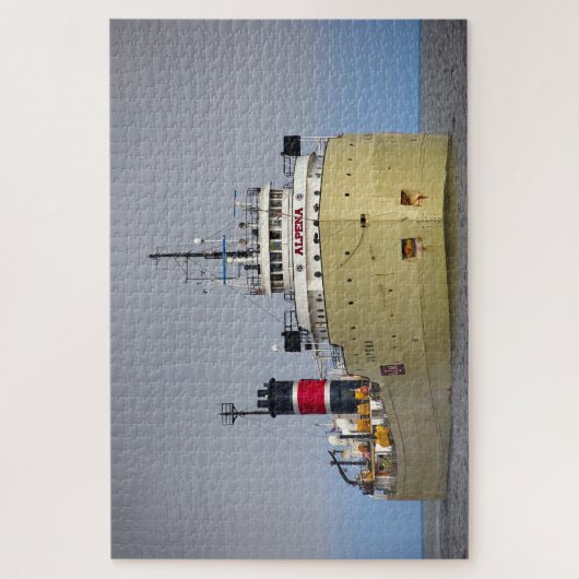Das Schiff Alpena Duluth Minnesota Puzzle (Vertikal)