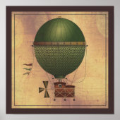 Das Schiff Citronnier Steampunk-Maschine Poster (Vorne)