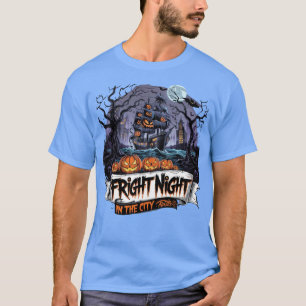 "Das Schiff der Halloween-Gespenster & Fledermäuse T-Shirt