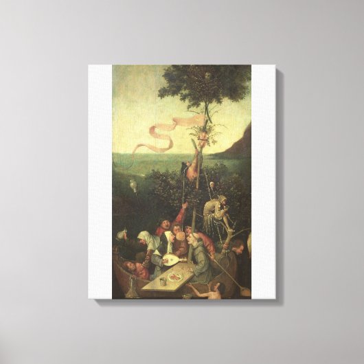 Das Schiff der Narren, c.1500 Leinwanddruck (Vorderseite)