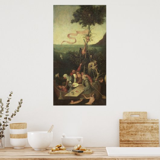 Das Schiff der Narren, c.1500 Poster (Küche)