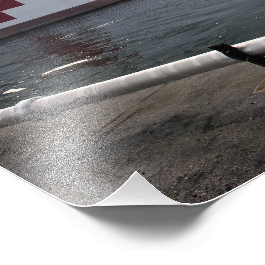 Das Schiff des militärischen Sealift-Kommandos Fotodruck (Ecke)