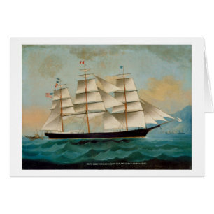 Das Schiff Fleetwing, Hong Kong-Bucht