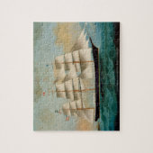 Das Schiff Fleetwing, Hong Kong-Bucht Puzzle (Vertikal)