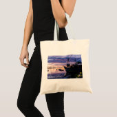 Das Schiff in Lagoon Tragetasche (Vorderseite (Produkt))