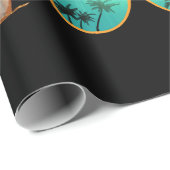 Das Schiff ist eine Geburtstagsreise Geschenkpapier (Rolleneckpunkt)