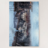 Das Schiff Philip R Clarke in zwei Häfen Minnesota Puzzle (Vertikal)