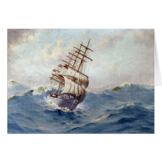 Das Schiff Portpatrick 1900er (Vorderseite (Horizontal))