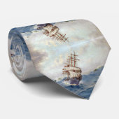 Das Schiff Portpatrick 1900er Krawatte (Gerollt)