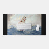 Das Schiff Portpatrick 1900er Schreibtischunterlage (Tastatur & Maus)