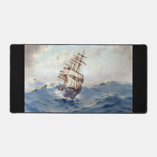 Das Schiff Portpatrick 1900er Schreibtischunterlage (Vorderseite)