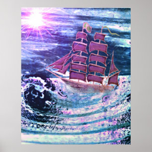 Das Schiff "von Gott Behalten" Poster