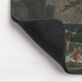 Das Schiffbruch von Claude-Joseph Vernet Mousepad (Ecke)