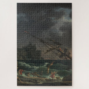 Das Schiffbruch von Claude-Joseph Vernet Puzzle